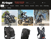 Tablet Screenshot of kriega.com.au